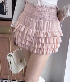 High Waist Slim Fit Skirt - Large Size