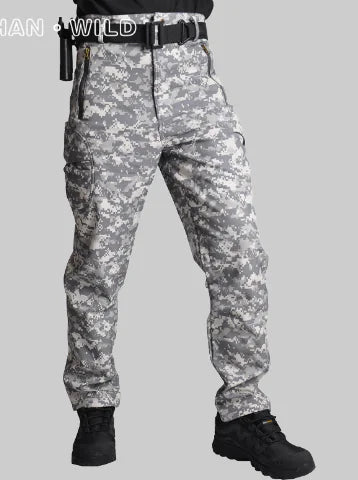 Men's Outdoor Breathable Python Camouflage Tactical Pants