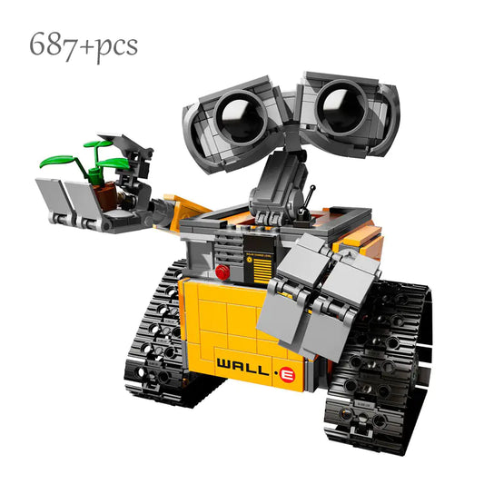 Wally Robot Small Particle Building Blocks Set