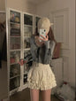 High Waist Slim Fit Skirt - Large Size