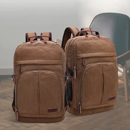 Large Capacity Canvas Washing Bag for Men and Women